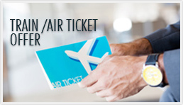 Train/Air Ticket offer